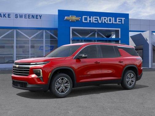 Radiant Red 2026 Chevrolet Traverse LT