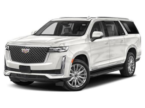 Crystal White Tri-Coat 2023 Cadillac Escalade ESV Premium Luxury