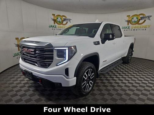 Summit White 2024 GMC Sierra 1500 AT4