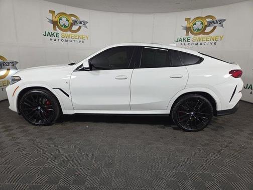 Alpine White 2021 BMW X6 xDrive40i