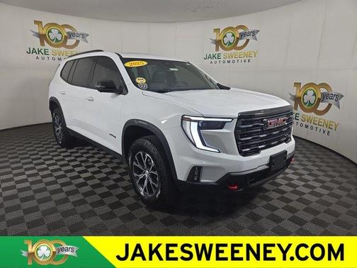Summit White 2025 GMC Acadia AT4