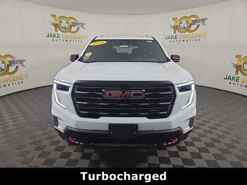 Summit White 2025 GMC Acadia AT4