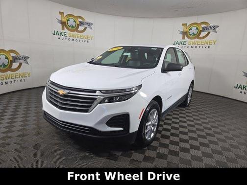 Summit White 2024 Chevrolet Equinox LS