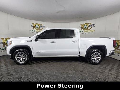 Summit White 2021 GMC Sierra 1500 SLT
