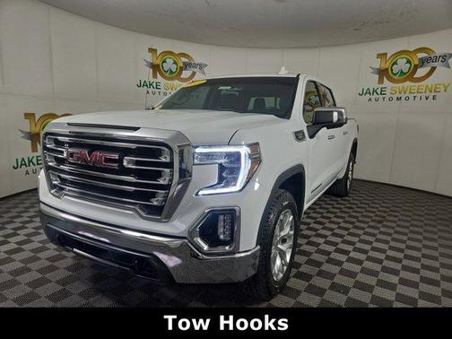 Summit White 2021 GMC Sierra 1500 SLT