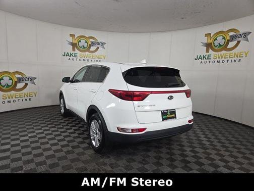 Clear White 2018 Kia Sportage LX