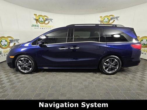 Obsidian Blue Pearl 2023 Honda Odyssey Elite