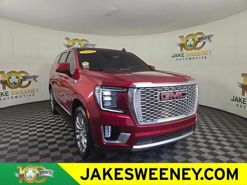 Volcanic Red 2024 GMC Yukon Denali