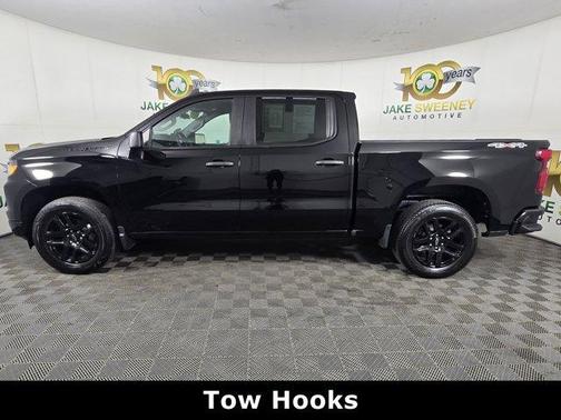 Black 2024 Chevrolet Silverado 1500 Custom