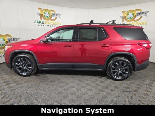 Cajun Red Tintcoat 2021 Chevrolet Traverse RS