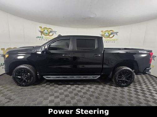 Black 2023 Chevrolet Silverado 1500 Custom Trail Boss