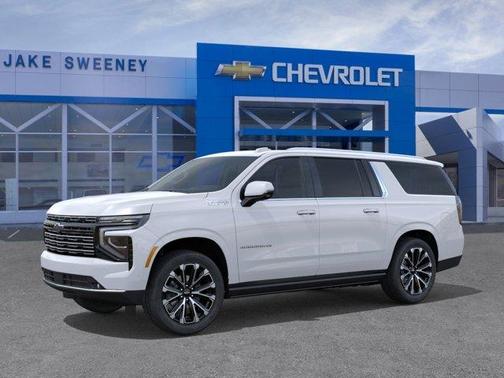 Polar White 2026 Chevrolet Suburban High Country