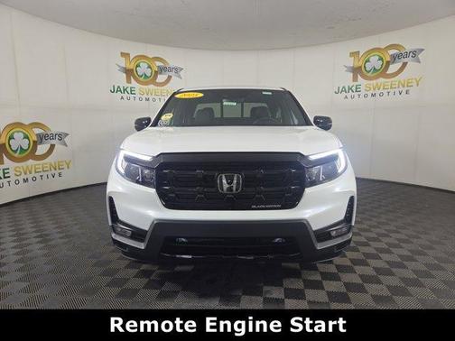 Platinum White Pearl 2025 Honda Ridgeline Black Edition