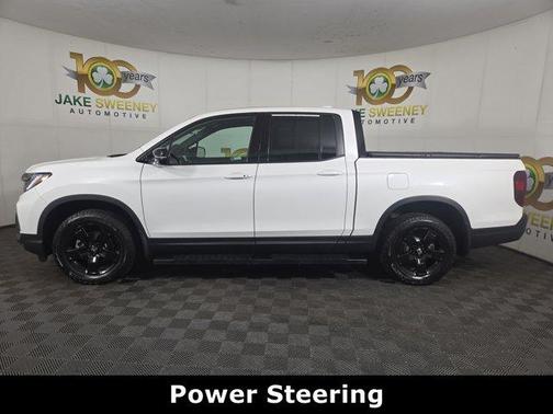Platinum White Pearl 2025 Honda Ridgeline Black Edition