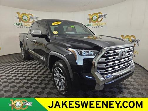 Midnight Black Metallic 2024 Toyota Tundra 1794 Edition