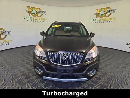 Deep Espresso Brown Metallic 2015 Buick Encore Leather