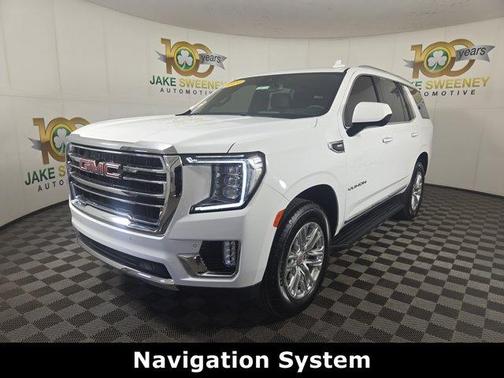 Summit White 2024 GMC Yukon SLT