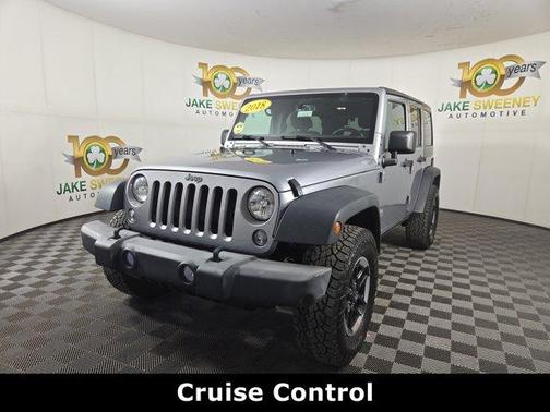 Billet Silver Metallic Clearcoat 2018 Jeep Wrangler JK Unlimited Sport