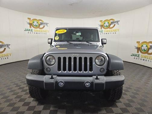 Billet Silver Metallic Clearcoat 2018 Jeep Wrangler JK Unlimited Sport
