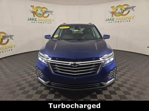 Blue Glow Metallic 2022 Chevrolet Equinox Premier