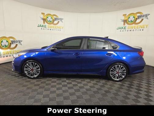 Deep Sea Blue 2020 Kia Forte GT