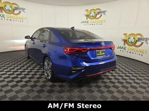 Deep Sea Blue 2020 Kia Forte GT
