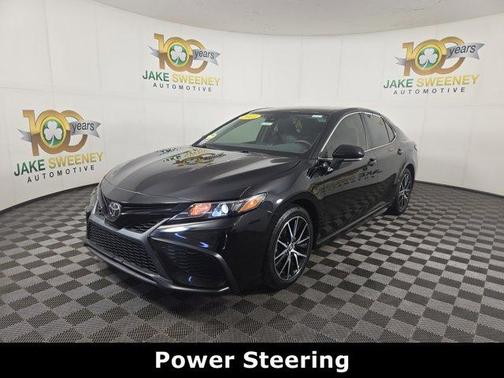 Midnight Black Metallic 2023 Toyota Camry SE