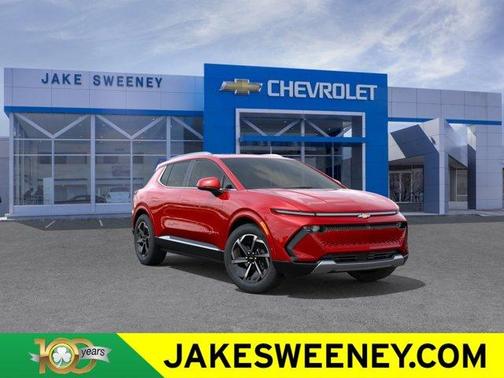 Radiant Red 2025 Chevrolet Equinox EV LT 2