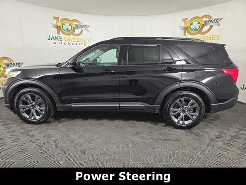 Black Metallic 2024 Ford Explorer XLT