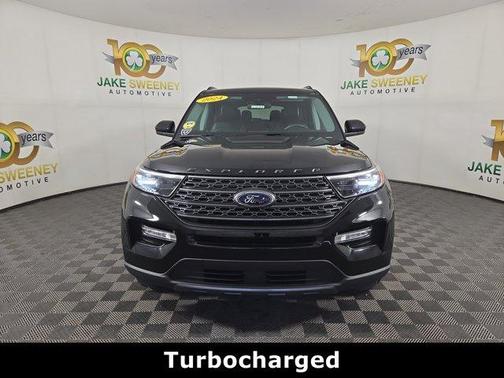 Black Metallic 2024 Ford Explorer XLT