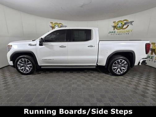 White Frost Tri-Coat 2024 GMC Sierra 1500 Denali