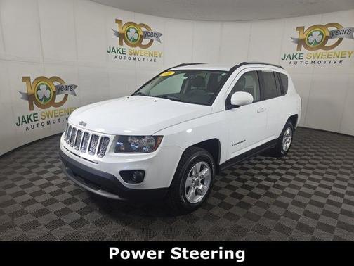 Bright White Clearcoat 2016 Jeep Compass Latitude