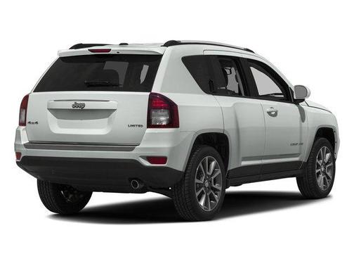 Bright White Clearcoat 2016 Jeep Compass Latitude