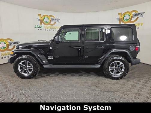 Black Clearcoat 2020 Jeep Wrangler Unlimited Sahara