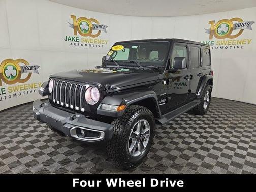 Black Clearcoat 2020 Jeep Wrangler Unlimited Sahara