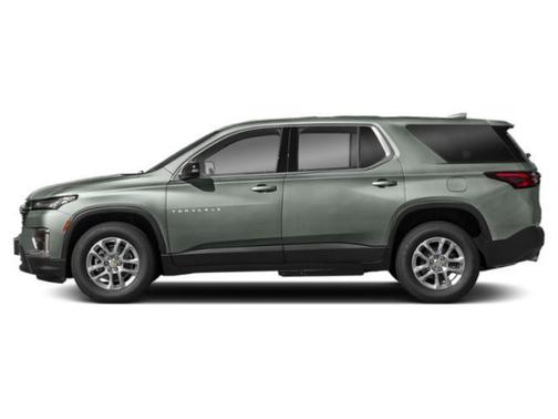 Silver Sage Metallic 2022 Chevrolet Traverse LT Cloth