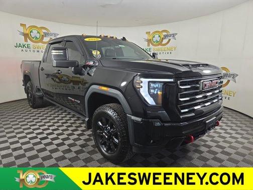 Onyx Black 2025 GMC Sierra 2500 AT4