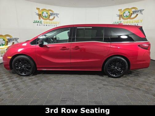 Crystal Black Pearl 2025 Honda Odyssey Sport-L