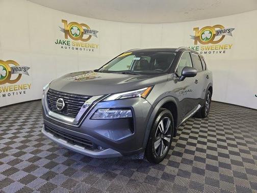 Gun Metallic 2021 Nissan Rogue SL