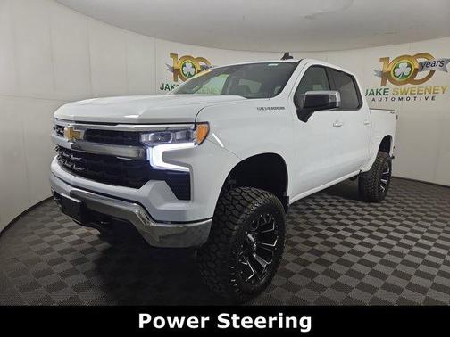 Summit White 2025 Chevrolet Silverado 1500 LT
