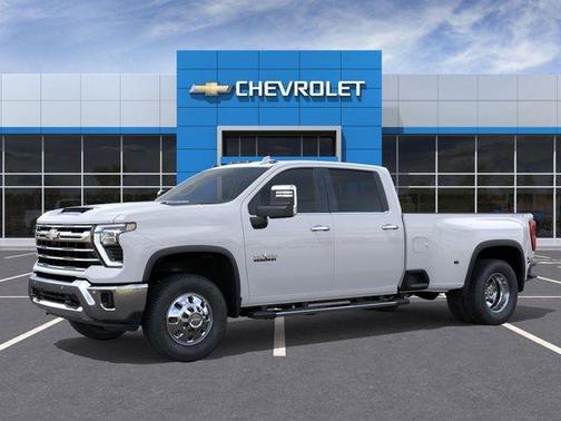 Summit White 2026 Chevrolet Silverado 3500 LTZ
