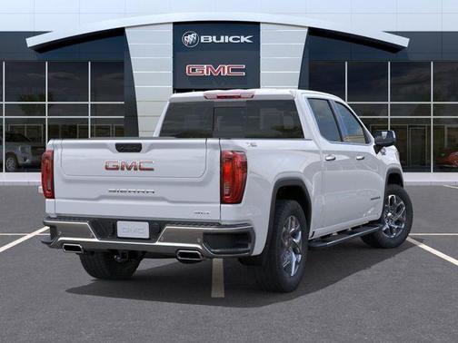 Glacier White 2026 GMC Sierra 1500 SLT