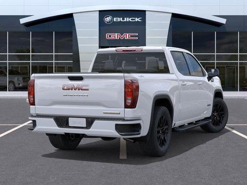 Summit White 2024 GMC Sierra 1500 Elevation