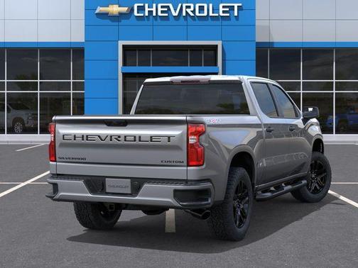 Sterling Gray Metallic 2026 Chevrolet Silverado 1500 Custom