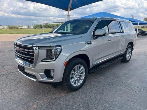 Beige Pearl Metallic 2022 GMC Yukon XL SLT