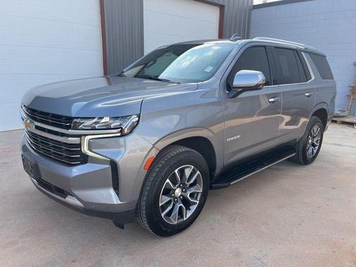 Steel Metallic 2021 Chevrolet Tahoe LT
