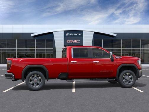 Volcanic Red 2026 GMC Sierra 2500 SLT