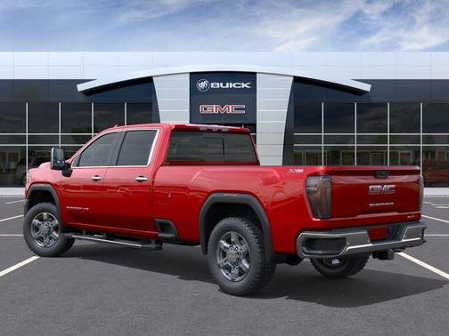 Volcanic Red 2026 GMC Sierra 2500 SLT