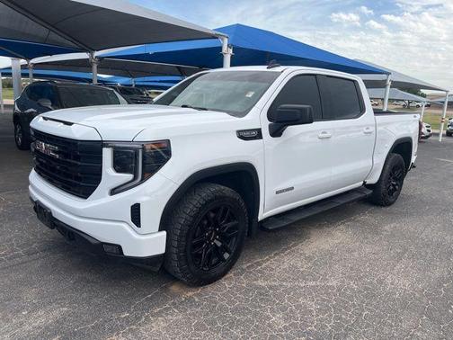 Summit White 2024 GMC Sierra 1500 Elevation