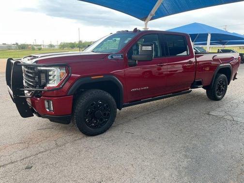 Cayenne Red 2021 GMC Sierra 3500 AT4